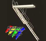 Rainbow Attic Stair